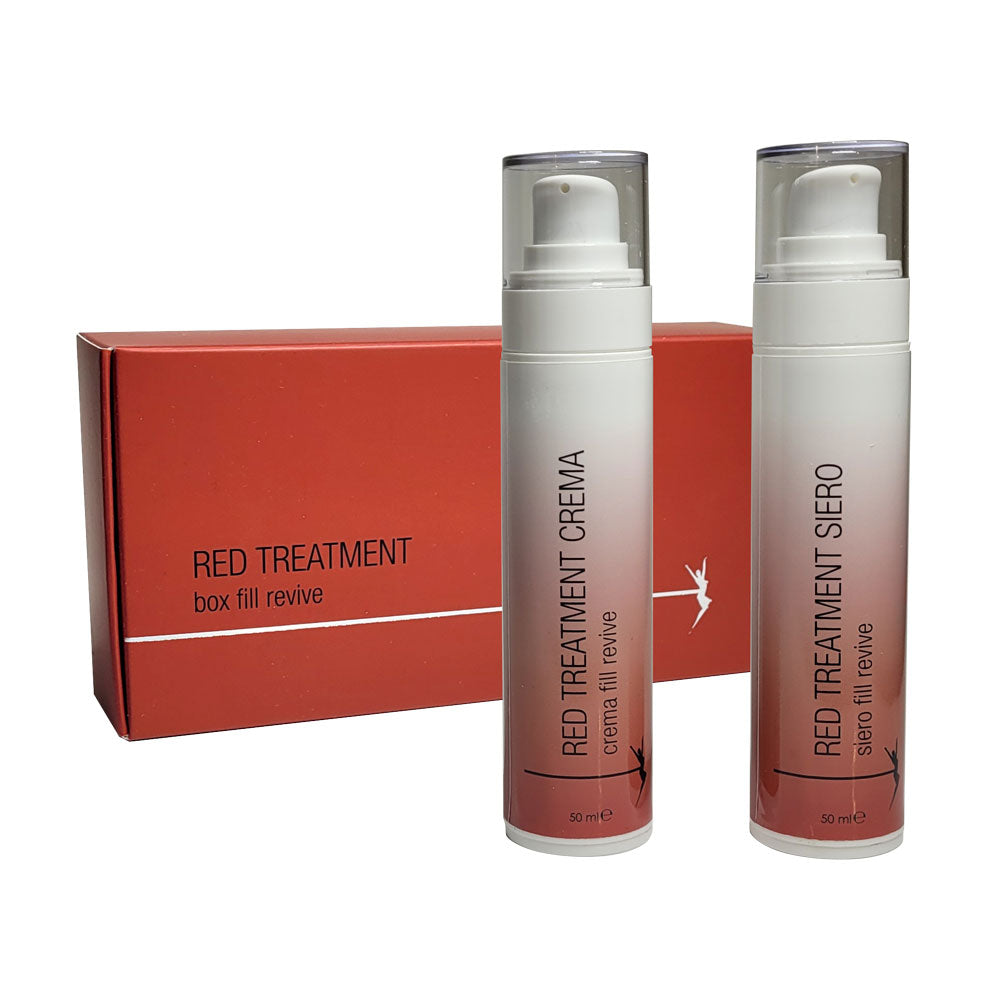 BOX Red Treatment crema + siero lifting e riparatore viso