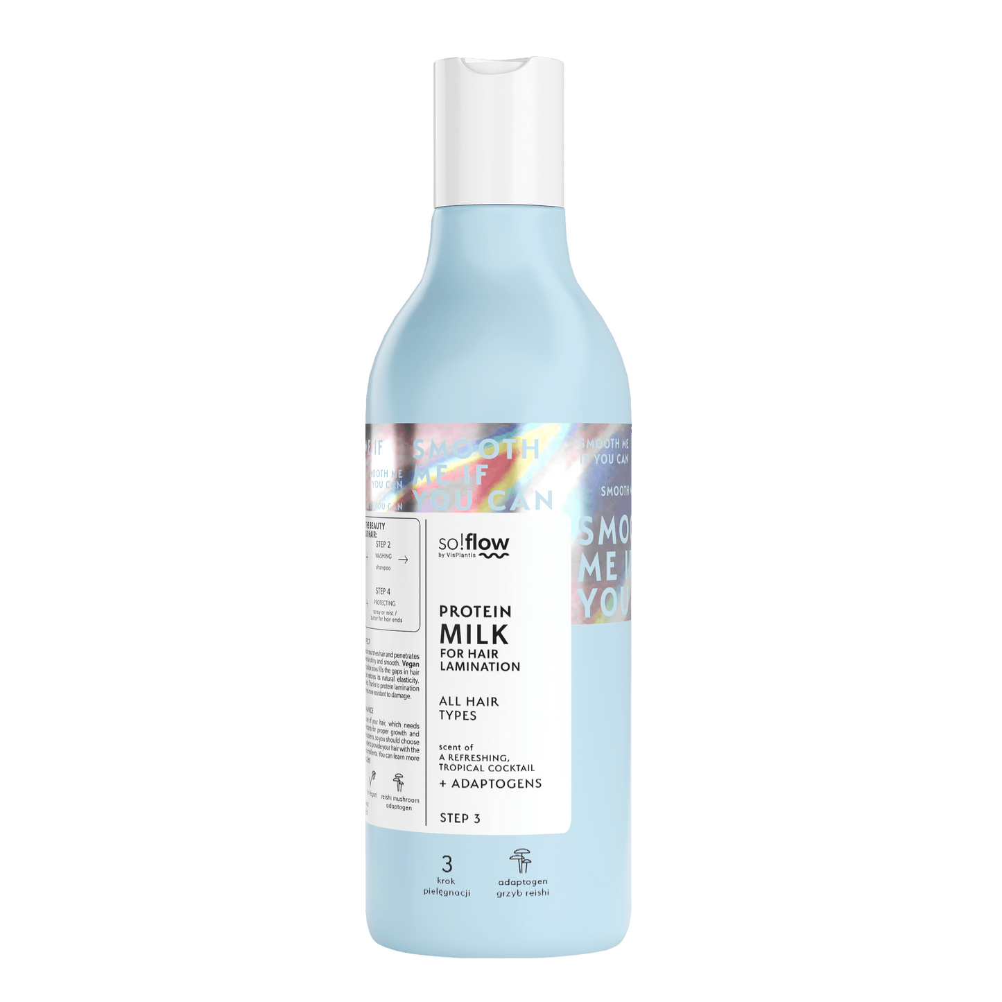 Latte proteico per la laminazione dei capelli