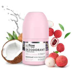 Deodorante al trealosio, profumo di litchi e cocco