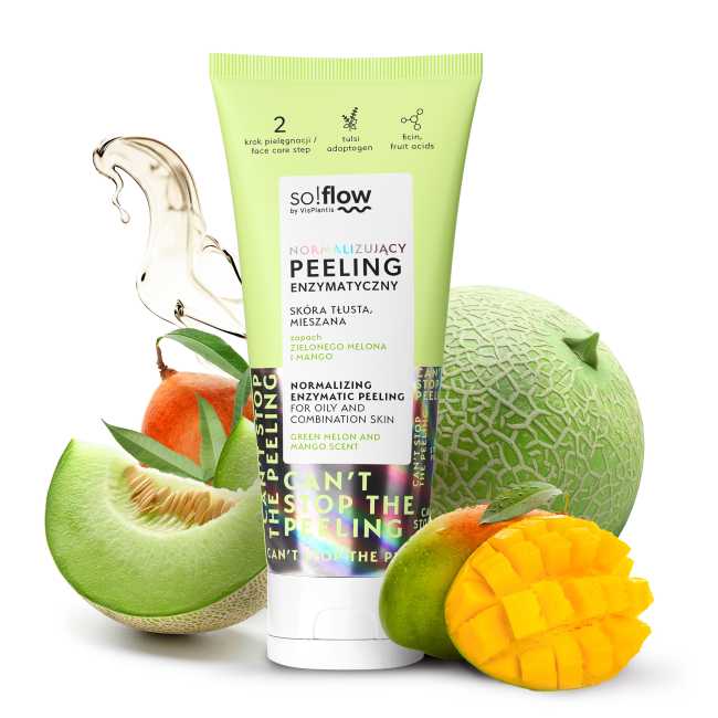 Peeling enzimatico normalizzante per pelli grasse e miste