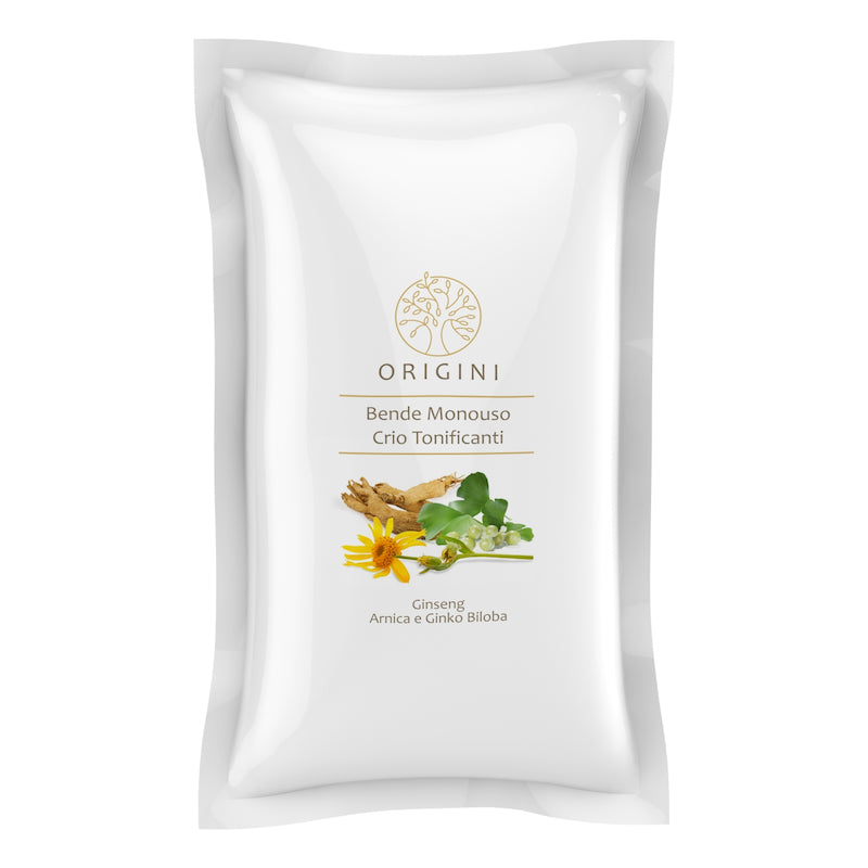 Benda Monouso Crio Tonificante con Ginseng, Arnica e Ginkgo Balboa