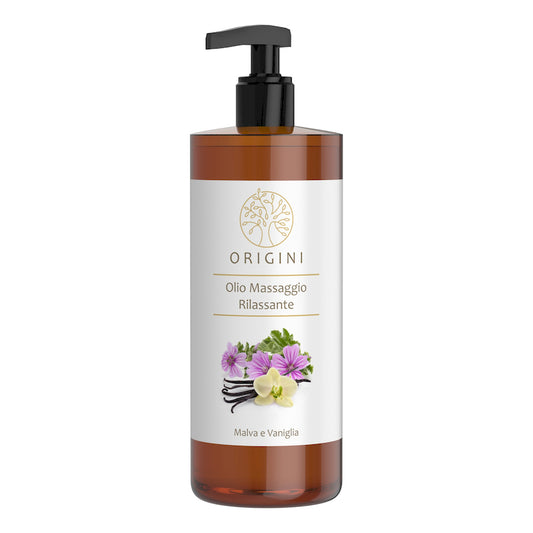 Olio Massaggio Rilassante con Malva e Vaniglia