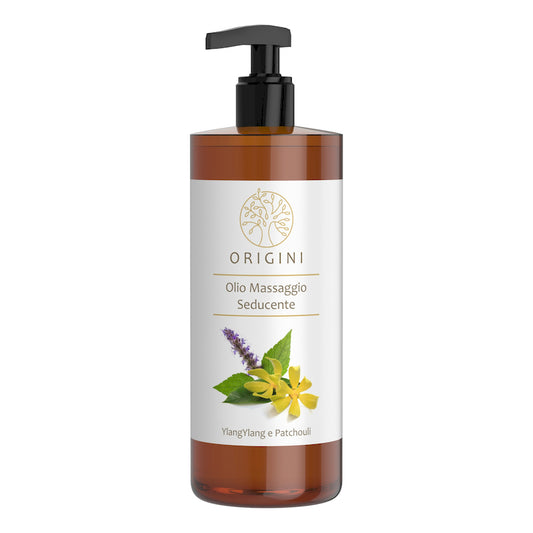 Olio Massaggio Seducente con Ylang-Ylang e Patchouli