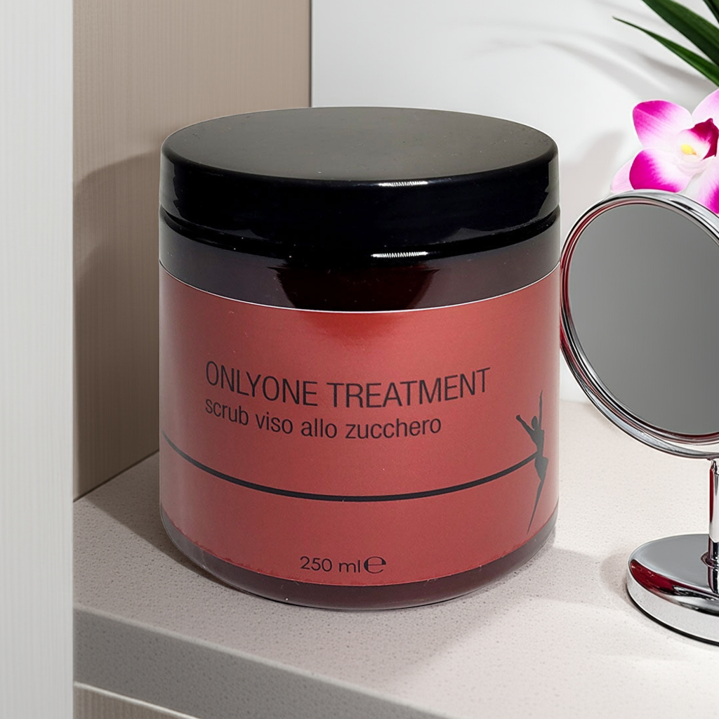 Onlyone treatment scrub viso allo zucchero