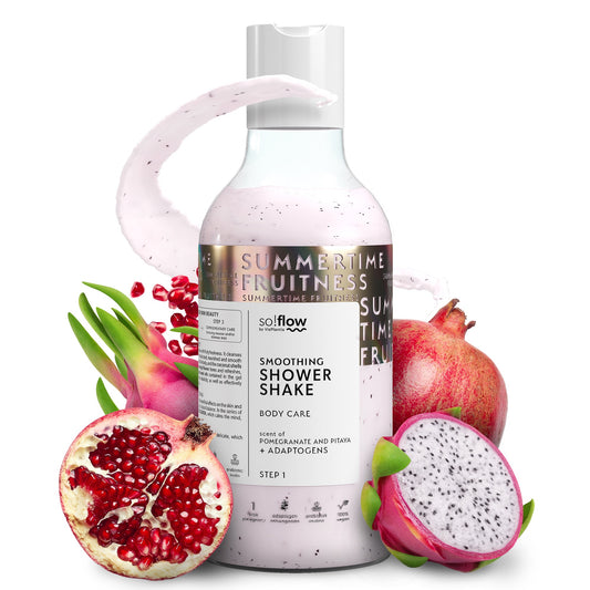 Shake docciaschiuma lenitivo al profumo di pitaya e melograno