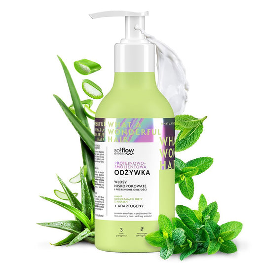 Balsamo proteico-emolliente per capelli senza volume