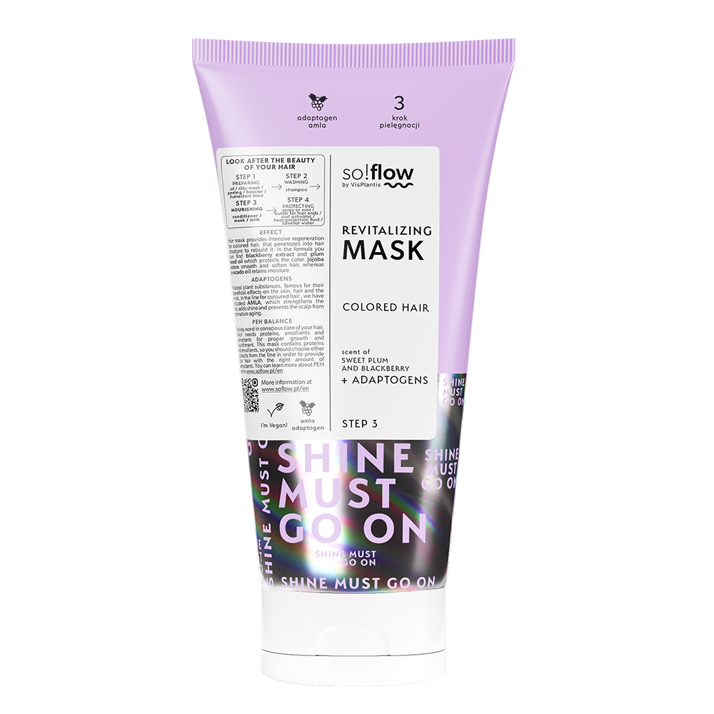 Maschera rivitalizzante per capelli colorati