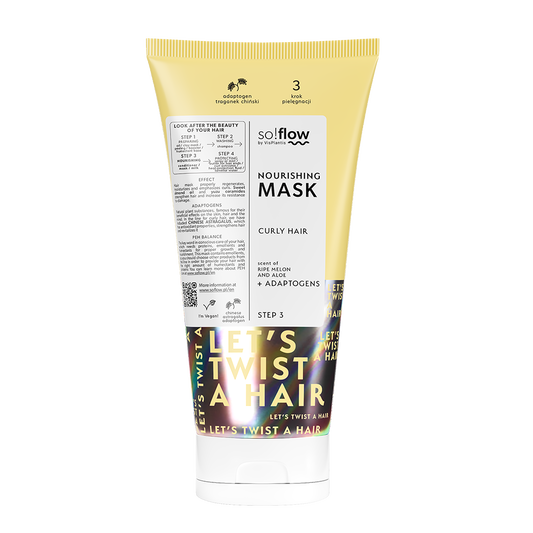 Maschera nutriente capelli ricci