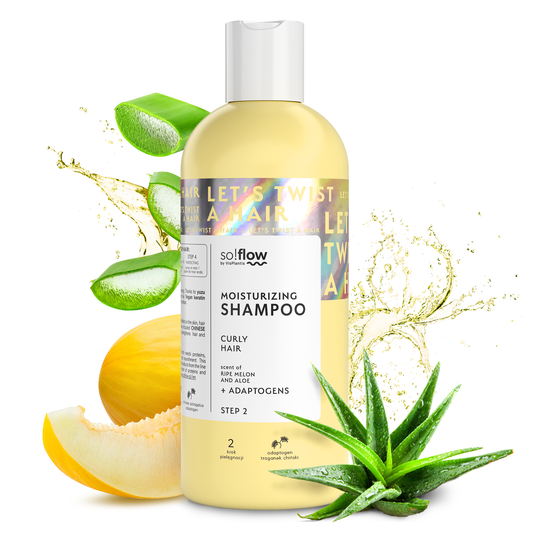 Shampoo idratante per capelli ricci