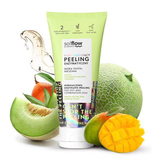 Peeling enzimatico normalizzante per pelli grasse e miste